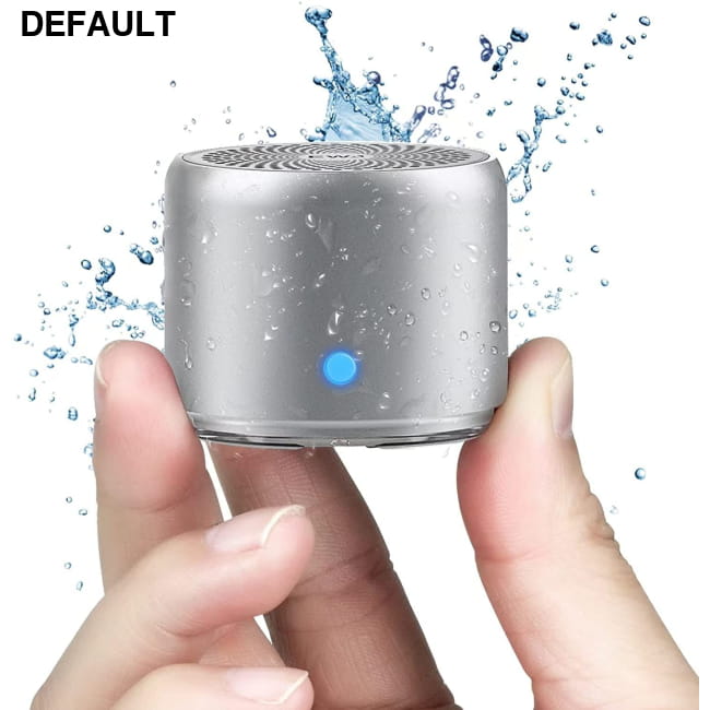A106 Pro Mini Bluetooth Speaker with Custom Bass Radiator; China / A106Pro-Silver Speakers Portable