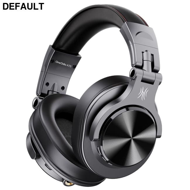 A70 Bluetooth 5.2 Headphones Stereo Over Ear Wireless Headset Professional Recording Studio Monitor DJ China / Black