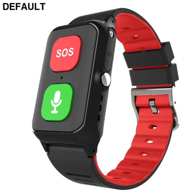 A70 Elderly GPS Positioning Watch Locator With Heart Rate Measurement Body Temperature Smart Bracelet Red Watches Best