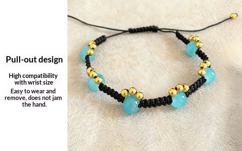 Retro Cat Claw Beaded Braided Bracelet For Women