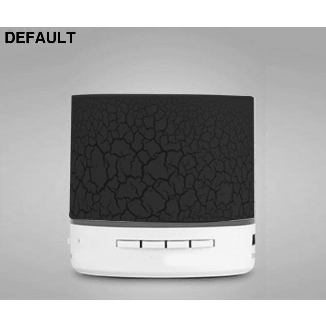 A9 LED Bluetooth Speaker Mini Speakers Hands Free Portable Black