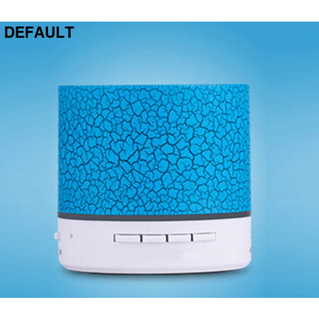 A9 LED Bluetooth Speaker Mini Speakers Hands Free Portable Blue