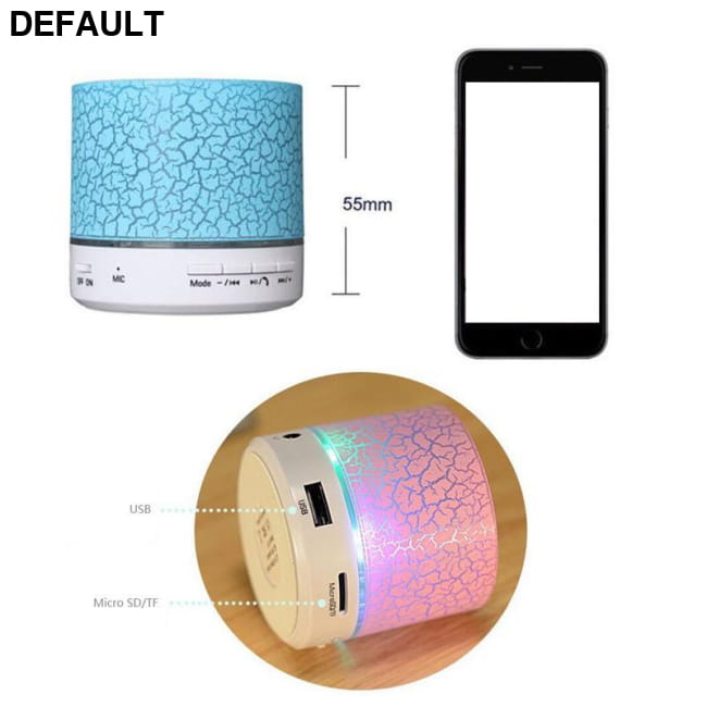 A9 LED Bluetooth Speaker Mini Speakers Hands Free Portable