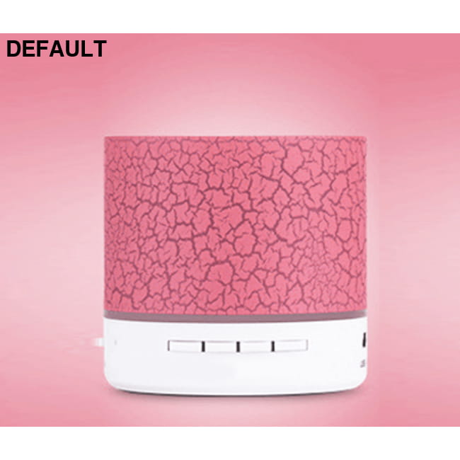 A9 LED Bluetooth Speaker Mini Speakers Hands Free Portable Pink