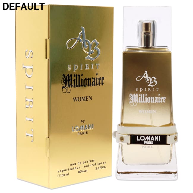 AB Spirit Millionaire by Lomani for Women - 3.3 oz EDP Spray / Perfume - Eaux de Parfum