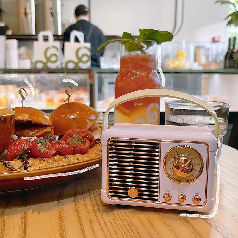 Diy Retro Mini Portable Card Speaker