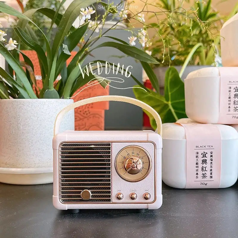 Diy Retro Mini Portable Card Speaker