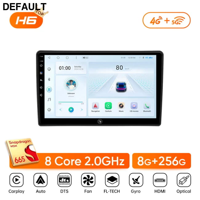 Ainavi Car Stereo For Citroen C5 2008 2009 2010 2011-2017 H6 8G 256G / China Mainland DVD GPS Players Motor Vehicle A/V