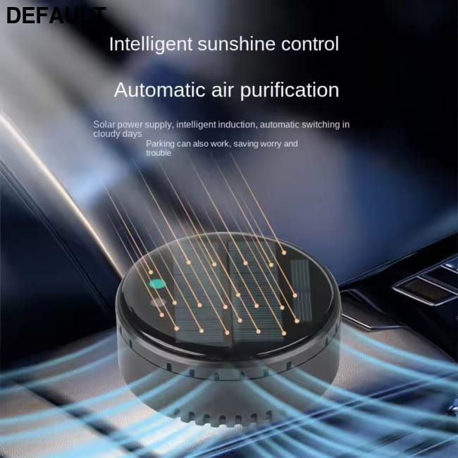 Air purifier for both home and car use solar powered Accessories Purifiers