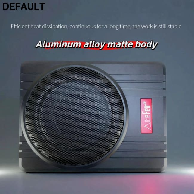 AiteFeir 10inch 1500W Universal Car Audio Active Subwoofer Speaker Maximum Power Square Ultra-Thin Auto Subwoofers &