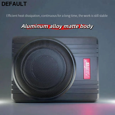 AiteFeir 10inch 1500W Universal Car Audio Active Subwoofer Speaker Maximum Power Square Ultra-Thin Auto Subwoofers &