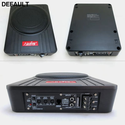 AiteFeir 10inch 1500W Universal Car Audio Active Subwoofer Speaker Maximum Power Square Ultra-Thin Auto Subwoofers &