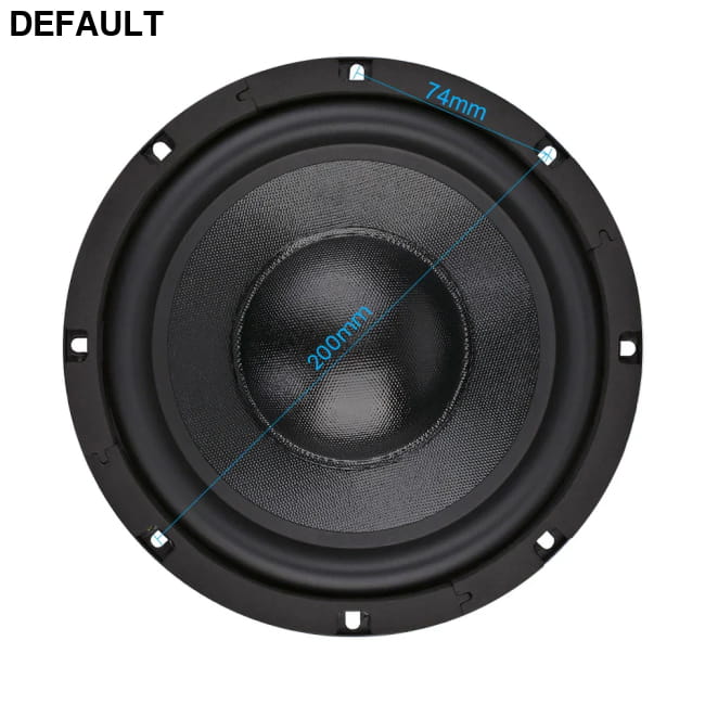 AIYIMA 1Pcs 8 Inch 150W Subwoofer Speaker 4 Ohm Hifi / CHINA Car Subwoofers & Enclosures and Electronics