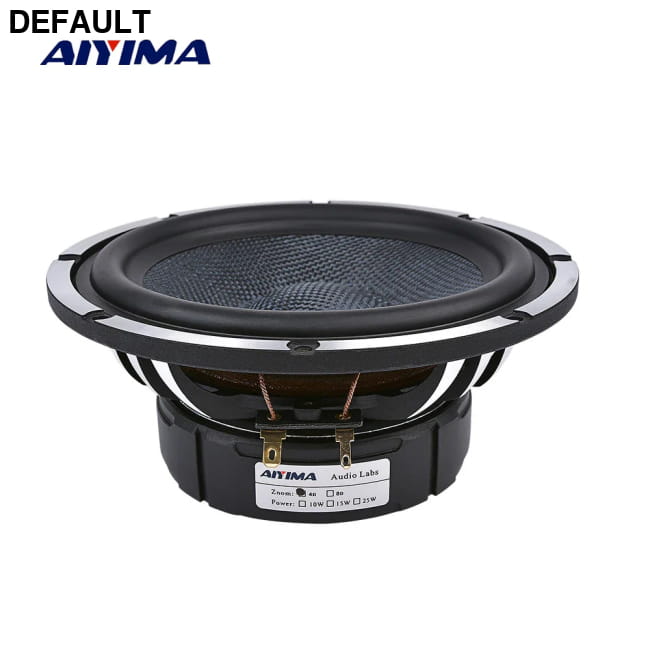 AIYIMA 6.5 Inch Car Horn Audio Midrange Bass Speakers 4 8 Ohm Speaker Subwoofers & Enclosures and Electronics