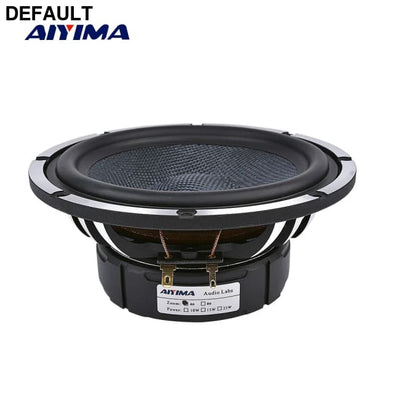 AIYIMA 6.5 Inch Car Horn Audio Midrange Bass Speakers 4 8 Ohm 80 W Woofer Home Theater Aluminum Basin Frame Loudspeaker