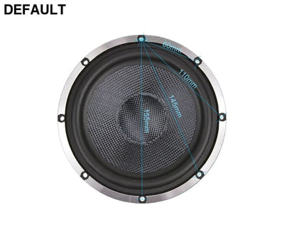 AIYIMA 6.5 Inch Car Horn Audio Midrange Bass Speakers 4 8 Ohm 80 W Woofer Home Theater Aluminum Basin Frame Loudspeaker