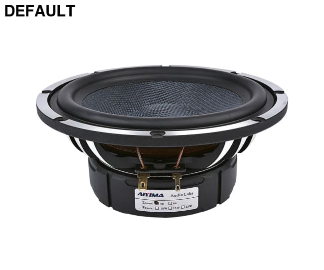 AIYIMA 6.5 Inch Car Horn Audio Midrange Bass Speakers 4 8 Ohm 80 W Woofer Home Theater Aluminum Basin Frame Loudspeaker