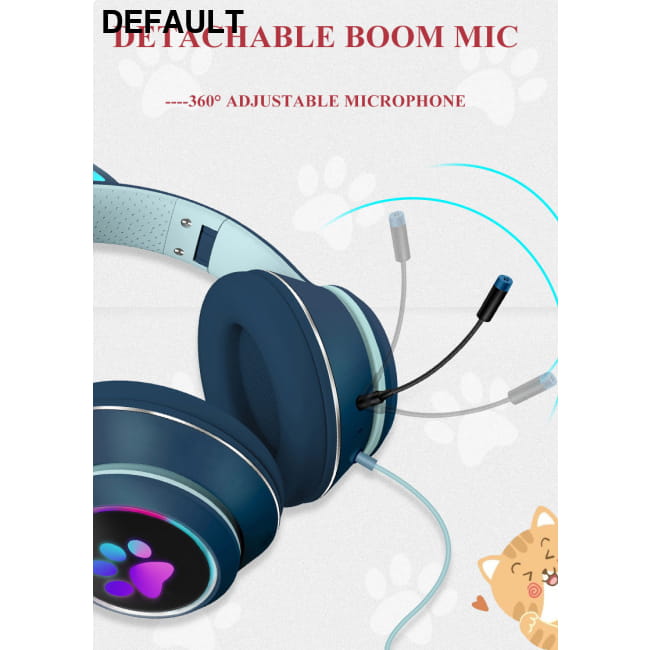 AKZ-022 RGB Luminous Cat Ear Headset Wired Gaming Headphones Best Selling Products Headsets