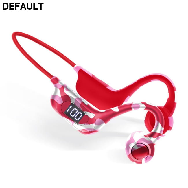 AKZ-G9 Graffiti Bone Conduction Wireless Bluetooth red Headset Best Selling Products Headsets