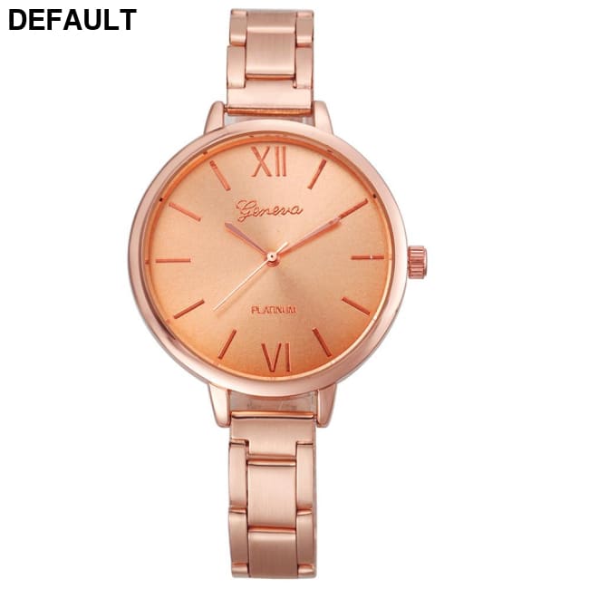 Analog Quartz Wrist Watch Rose Gold Women Watches