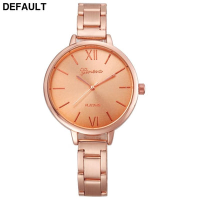 Analog Quartz Wrist Watch Rose Gold Women Watches