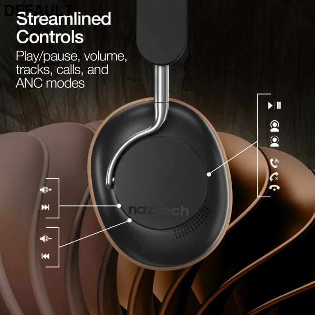 ANC wireless headphones head Over-Ear