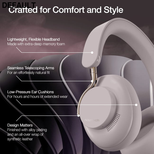 ANC wireless headphones head Over-Ear