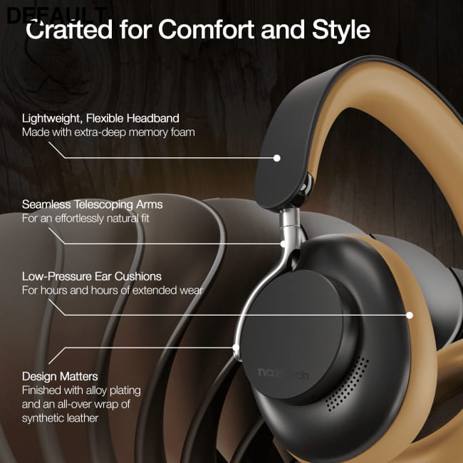 ANC wireless headphones head Over-Ear