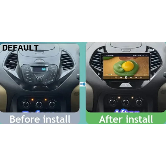 Android 16 Carplay Auto Car Radio For Ford FIGO KA Audio Receiver Components
