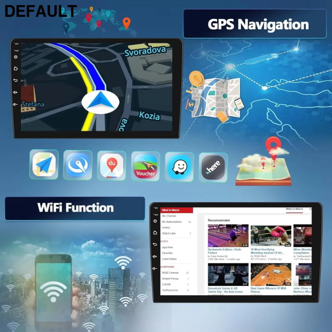 Android 16 Carplay Auto Car Radio For Ford FIGO KA Audio Receiver Components