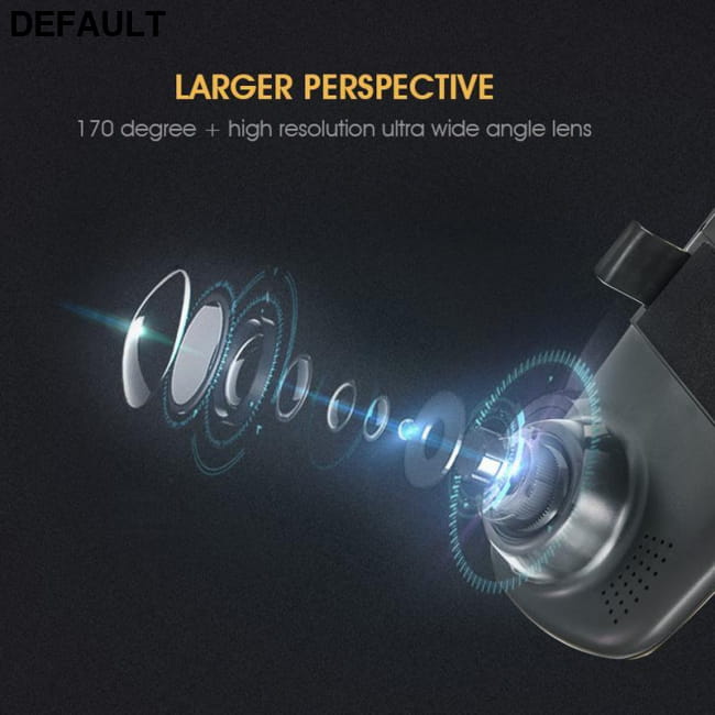 ANLUD Car Camera DVR Dual Lens Dash Cam Rear View Mirror Cameras