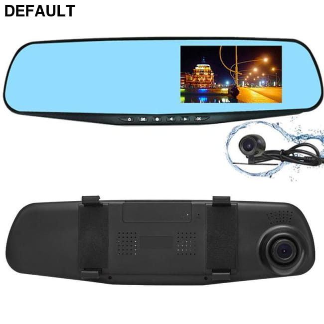 ANLUD Car Camera DVR Dual Lens Dash Cam Rear View Mirror with 16G SD Card Cameras