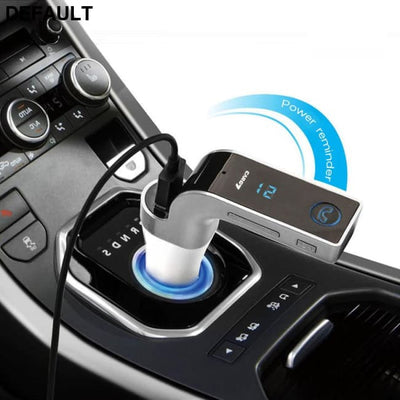 ANLUD Multifunction 4-in-1 CAR G7 Bluetooth FM Transmitter USB Flash Drives TF Music Player Car Kit Charger