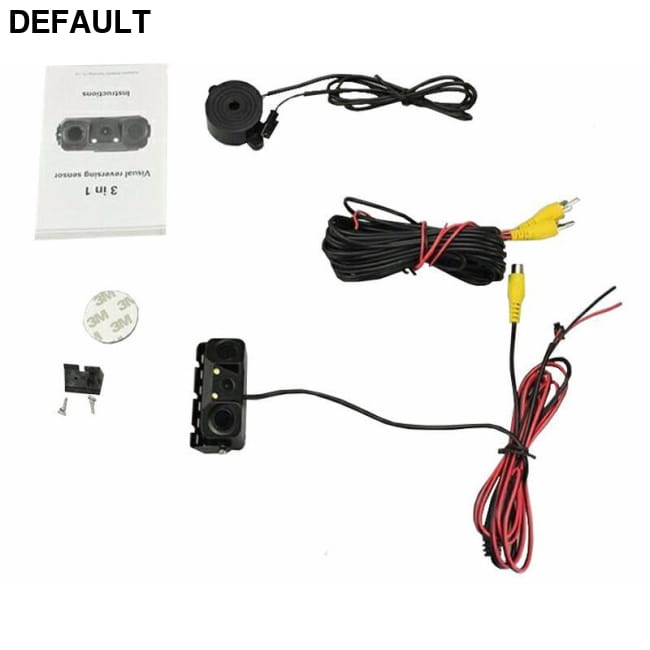 ANLUD PZ451 3 in 1 Car Parking Sensors with Rear Camera LED DVR Cameras Motor Vehicle