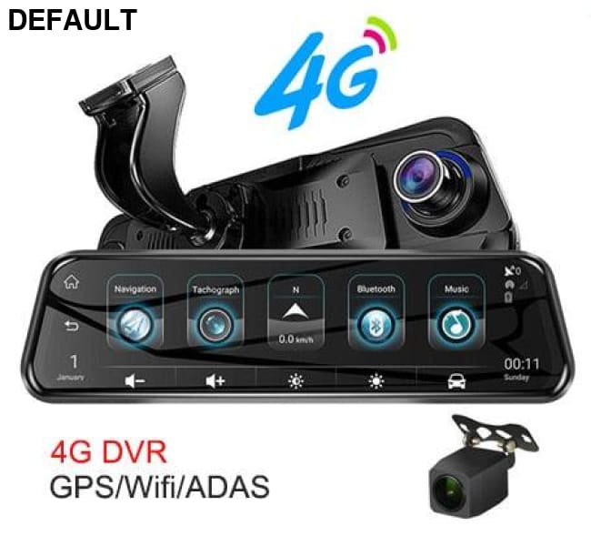 Anstar 10’’ 4G Rearview Mirror Car DVR 1080P Video Record Dash Cam Dual Lens ADAS GPS Navigation Auto Registrar Camera