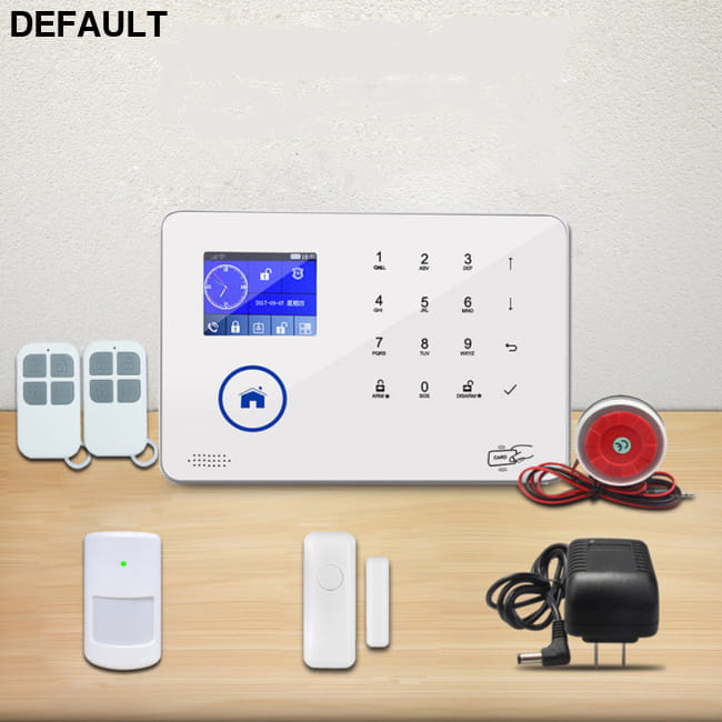 Anti-theft Alarm Door and Window Infrared System White Home Security Electronics