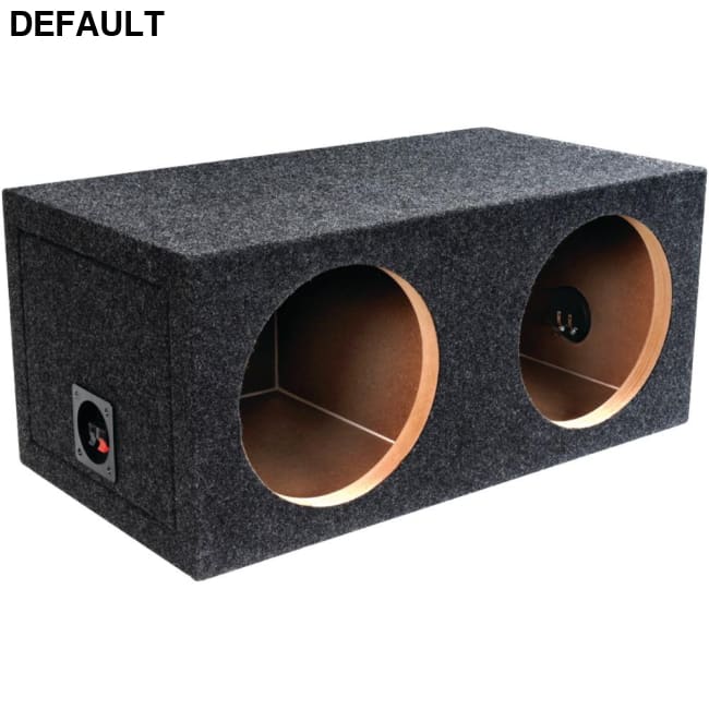 Atrend(R) E10D BBox Series Dual Sealed Bass Box (10’’) Car Subwoofers & Enclosures and Speaker Bags Covers Cases