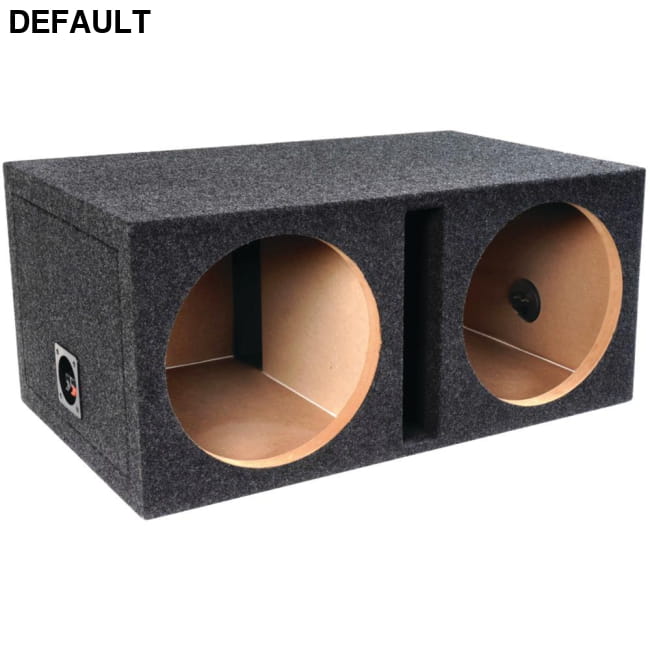 Atrend(R) E10DSV BBox Series Dual Vented Enclosure with Shared Chamber (10’’) Car Subwoofers & Enclosures