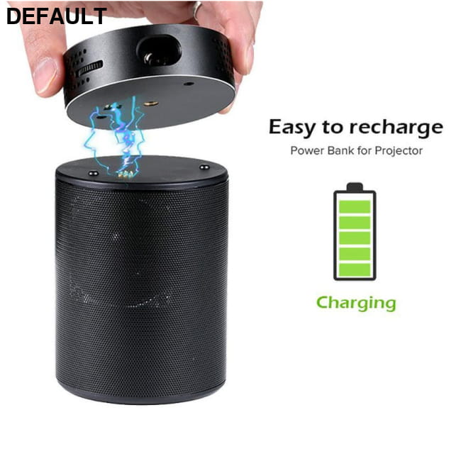 AUN DLP Portable Projector Q8 Set in Android 5.1 WIFI. Mini Bluetooth Speakers Electronics