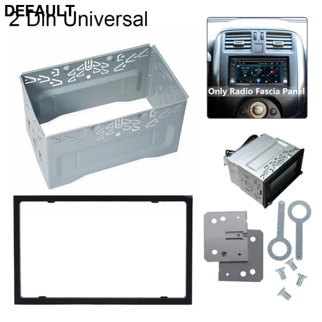 Auto Panel Audio Dash Mount Kit Box 2Din Fittings Car Installation Electronics