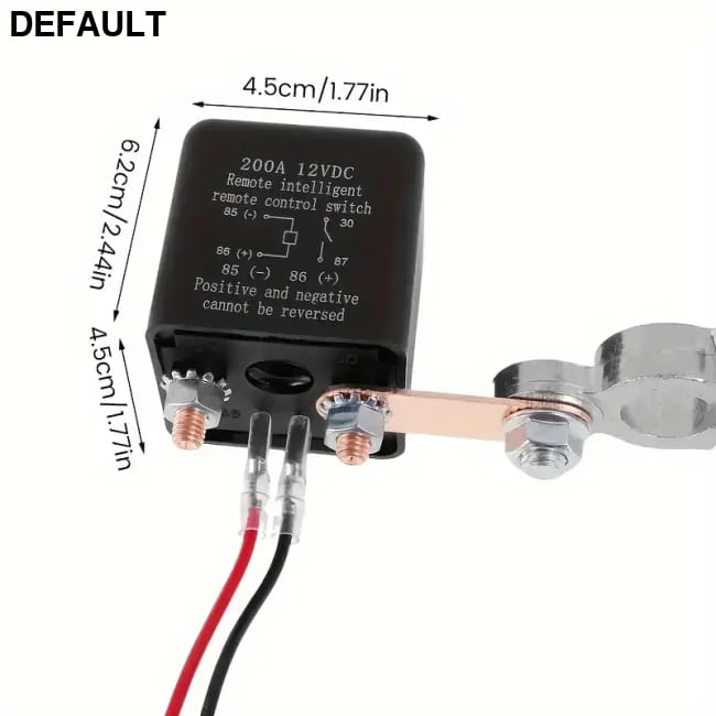 Automotive Relay Remote Car Control Battery Disconnect As picture Starter Relays
