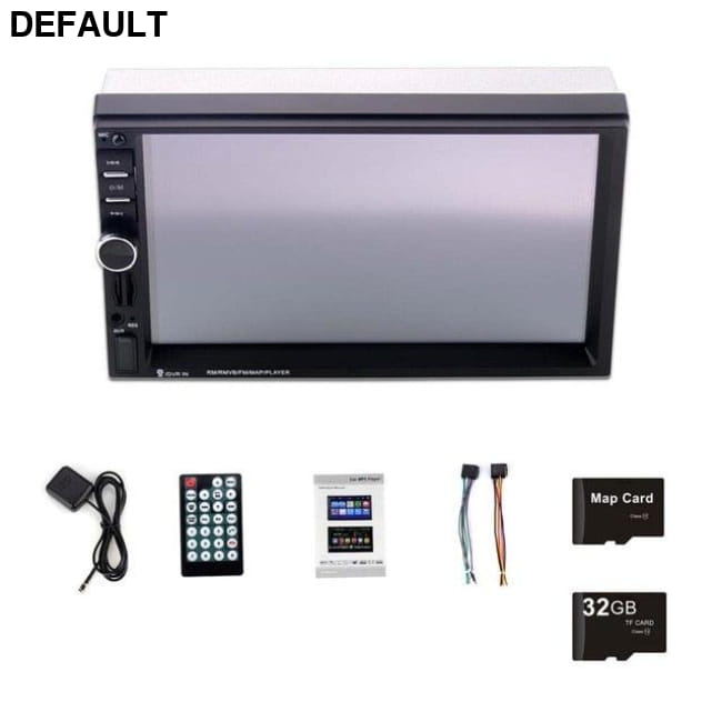 autoradio 2 din gps 7 inch touch screen car radio 4--with map 32g sd DVD Players Electronics