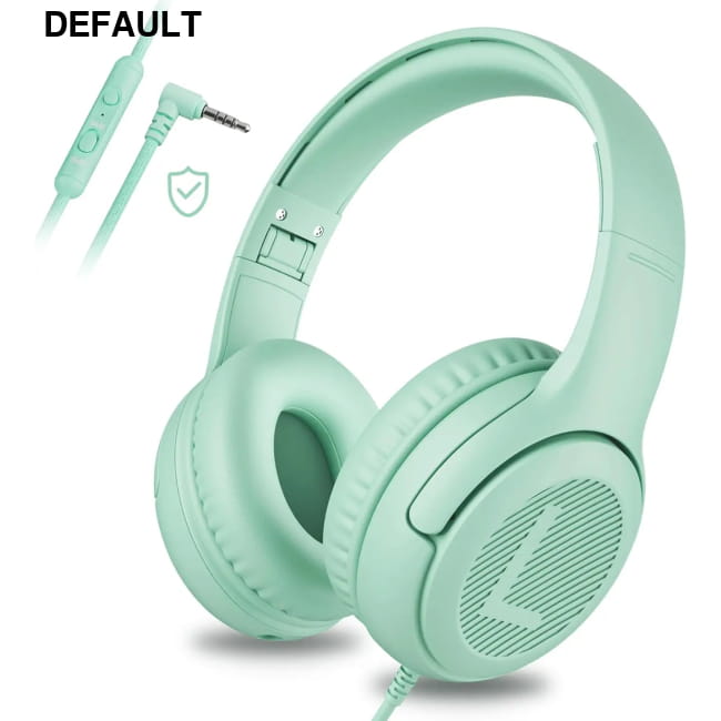 AWATRUE AT2 Headset,3.5mm Surround Stereo Gaming Headphones Green Wired In-Ear