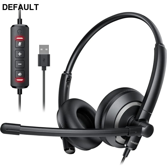 AWATRUE EH05 Wired USB Headset with Microphone Noise USB-A Headphones Headsets