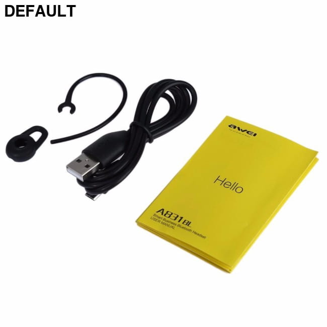 Awei A831BL Business Mono Wireless Earphone Bluetooth Mini Earphones Electronics