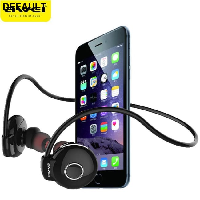 Awei A845BL Bluetooth Headphones Stereo Earphone Wireless fone de ouvido Neckband Sport Headset Headsets &