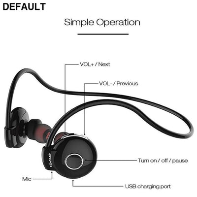 Awei A845BL Bluetooth Headphones Stereo Earphone Wireless fone de ouvido Neckband Sport Headset Headsets &