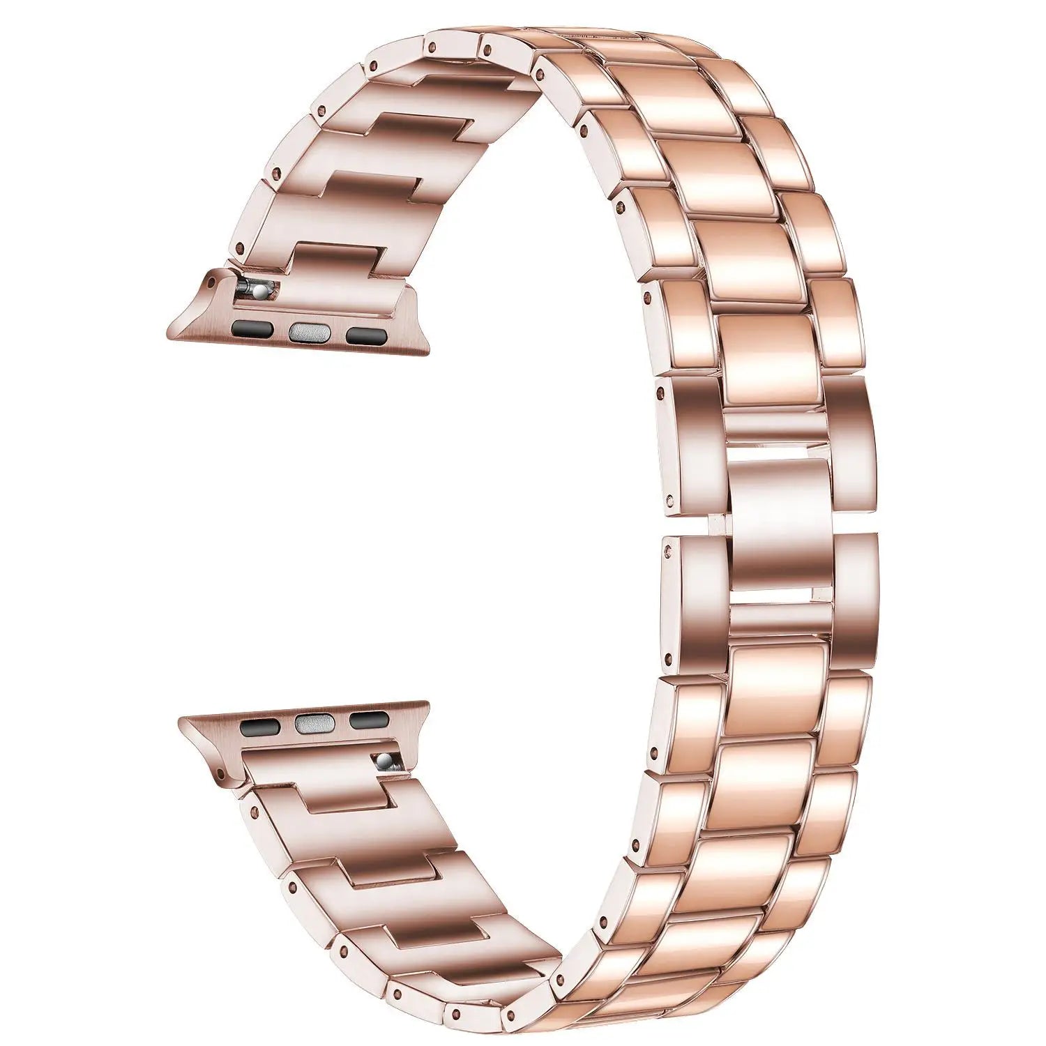 Three-bead Epoxy Metal Zinc Alloy Bracelet