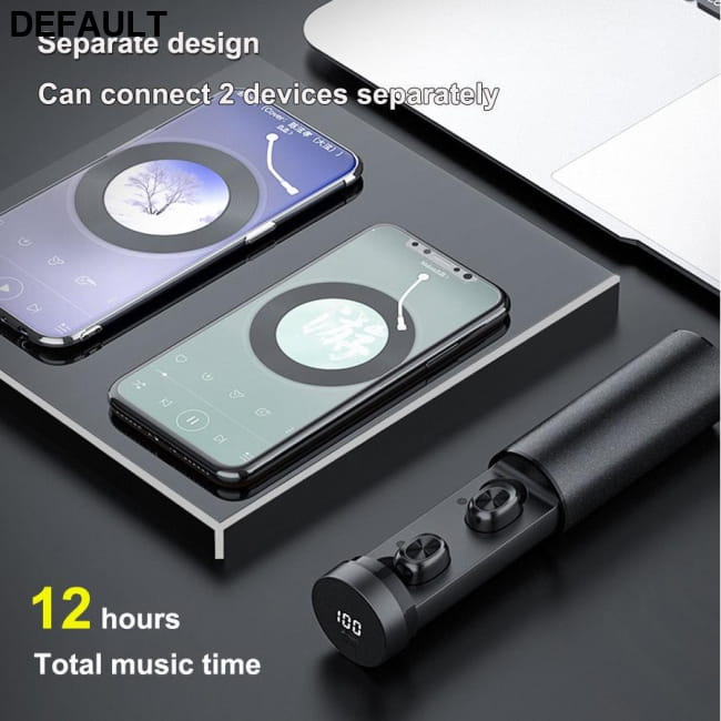 B9 Bluetooth Earphone Metal Matte Wireless Headphones TWS Mini Earphones Electronics