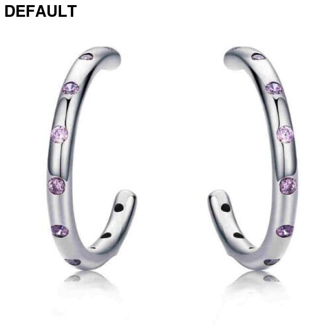 BAMOER 925 Sterling Silver Stackable Droplets Stud Earrings SCE317